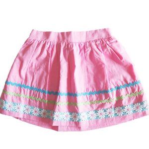 Hartstrings Little Girls' Cotton Poplin Skirt with